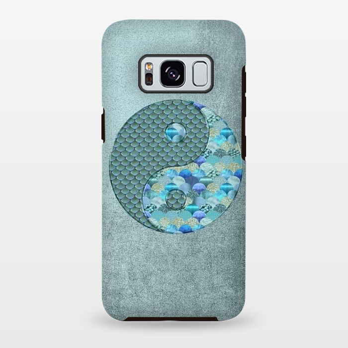 Galaxy S8 plus StrongFit Yin Yang Ocean Spirit by Andrea Haase