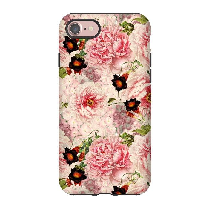 iPhone 7 StrongFit Victorian Vintage Roses by  Utart