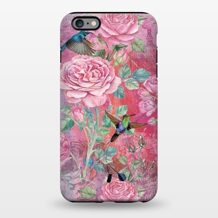 iPhone 6/6s plus StrongFit Roses and Hummingbirds by  Utart