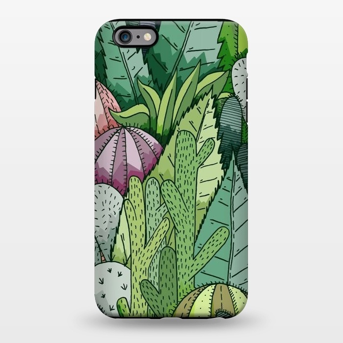 iPhone 6/6s plus StrongFit Cactus Garden by Steve Wade (Swade)