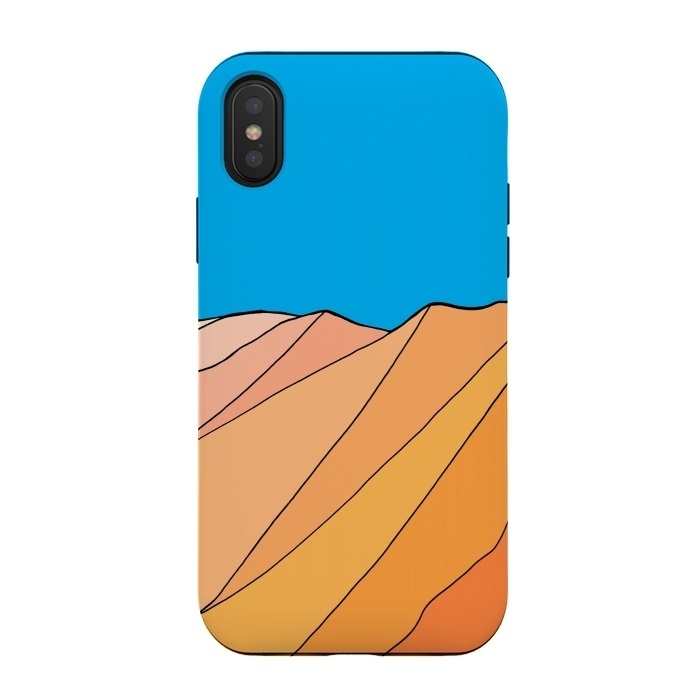 iPhone Xs / X StrongFit Sand Dunes by Steve Wade (Swade)