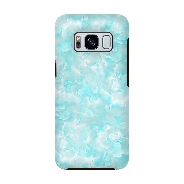 Galaxy S8 StrongFit Trendy Blue Mother of Pearl Texture by  Utart
