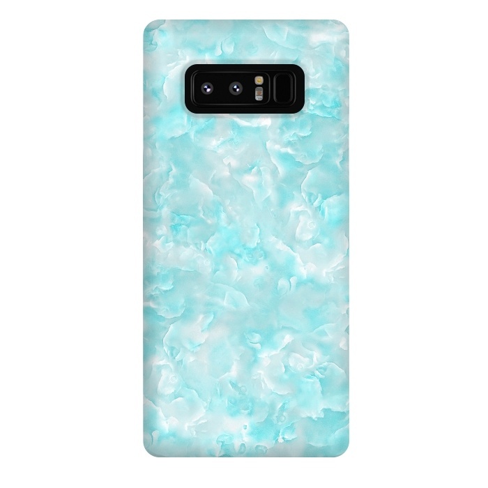 Galaxy Note 8 StrongFit Trendy Blue Mother of Pearl Texture by  Utart