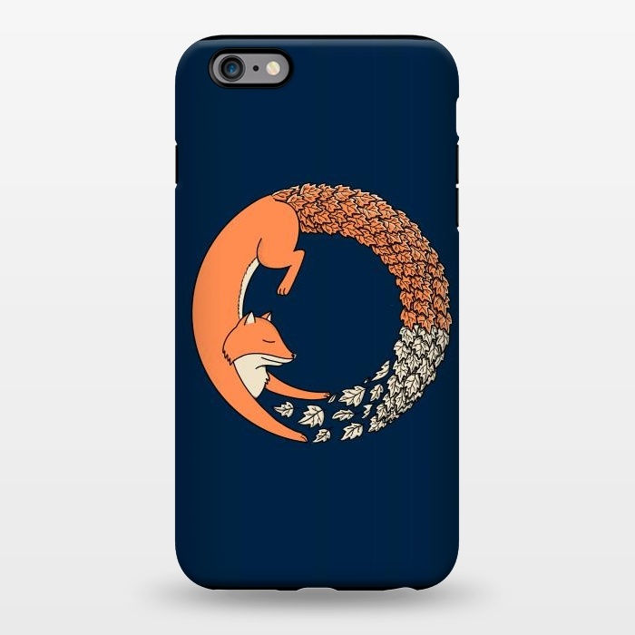 iPhone 6/6s plus StrongFit Fox Circle 2 by Coffee Man
