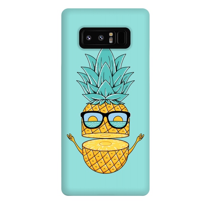 Galaxy Note 8 StrongFit Pineapple Sunglasses by Coffee Man