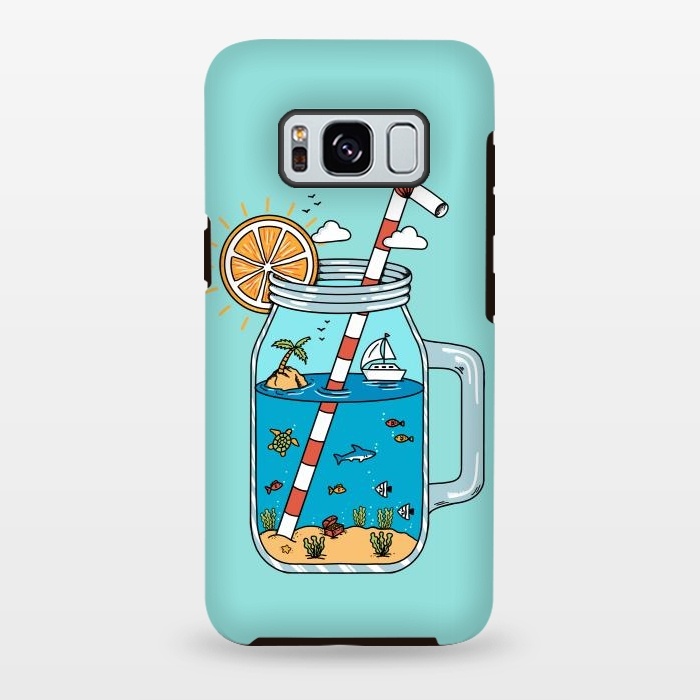 Galaxy S8 plus StrongFit Drink Landscape by Coffee Man
