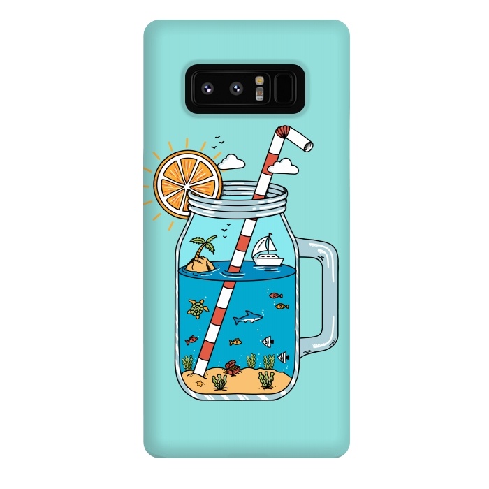 Galaxy Note 8 StrongFit Drink Landscape by Coffee Man
