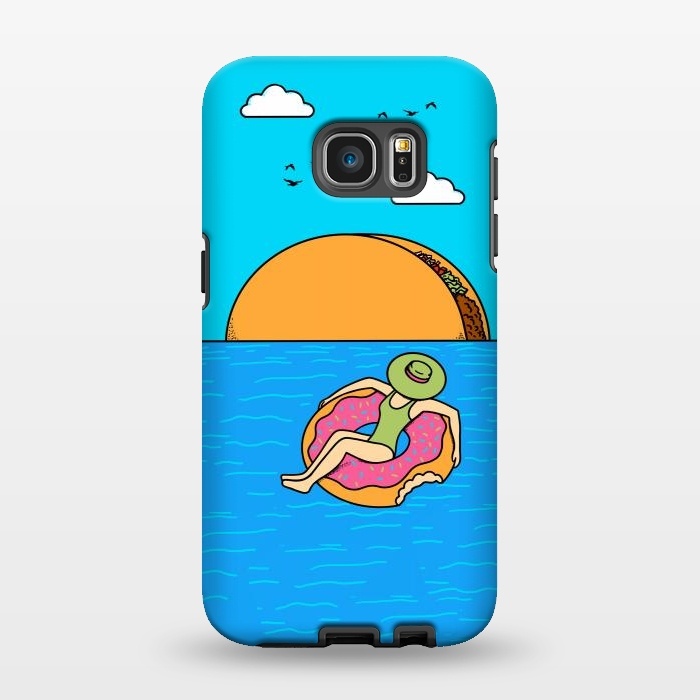 Galaxy S7 EDGE StrongFit Taco Landscape by Coffee Man