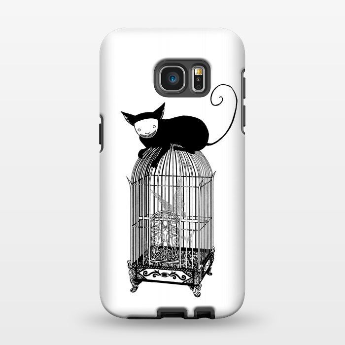 Galaxy S7 EDGE StrongFit Cages by Laura Nagel