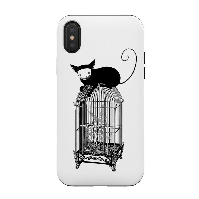 iPhone Xs / X StrongFit Cages by Laura Nagel
