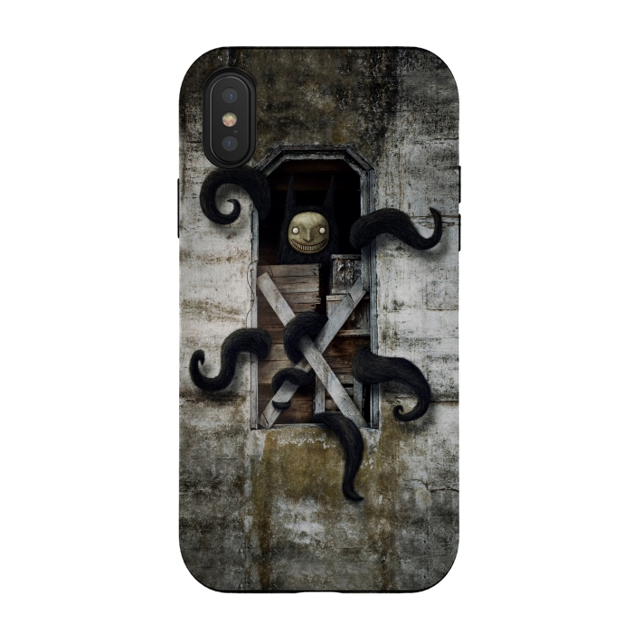 iPhone Xs / X StrongFit Agorafobia by Laura Nagel