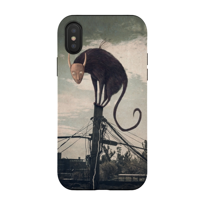 iPhone Xs / X StrongFit Bicho volador by Laura Nagel