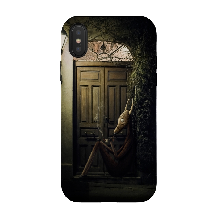 iPhone Xs / X StrongFit Shaman by Laura Nagel