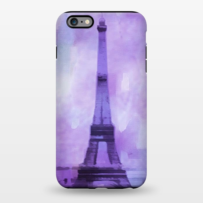 iPhone 6/6s plus StrongFit Purple Paris Watercolor  by Andrea Haase