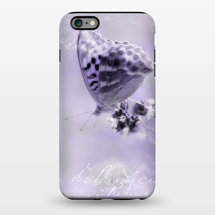 iPhone 6/6s plus StrongFit Purple Butterfly by Andrea Haase