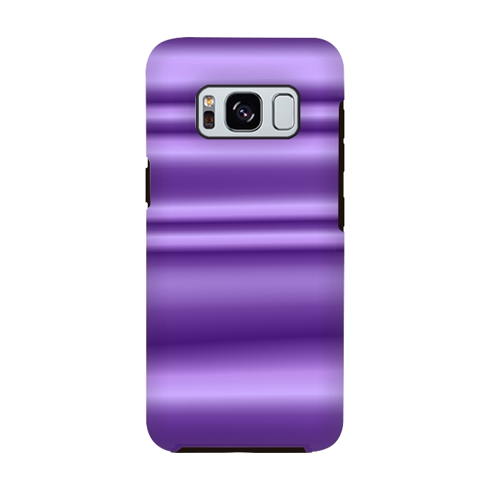 Galaxy S8 StrongFit Shiny Purple by Andrea Haase