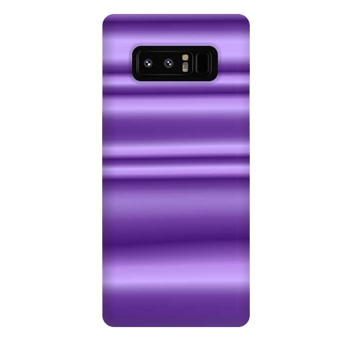 Galaxy Note 8 StrongFit Shiny Purple by Andrea Haase