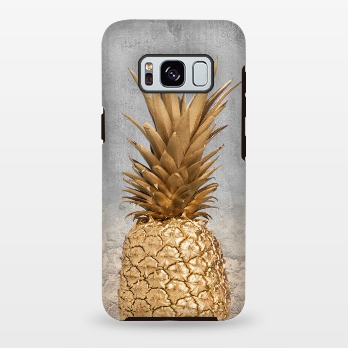 Galaxy S8 plus StrongFit Gold Pineapple and Marble by  Utart