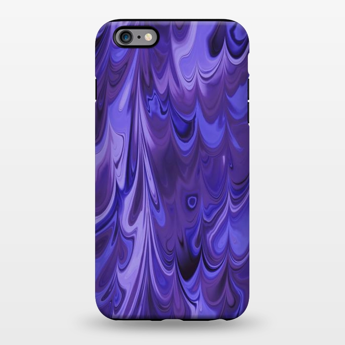 iPhone 6/6s plus StrongFit Purple Faux Marble 2 by Andrea Haase