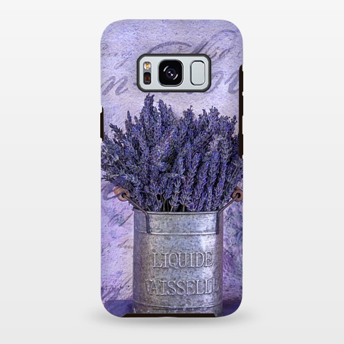 Galaxy S8 plus StrongFit Lavender Bouquet In Tin Can by Andrea Haase