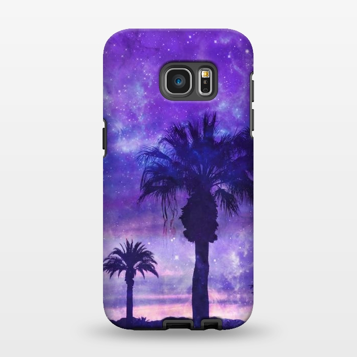 Galaxy S7 EDGE StrongFit Tropical Night by Andrea Haase
