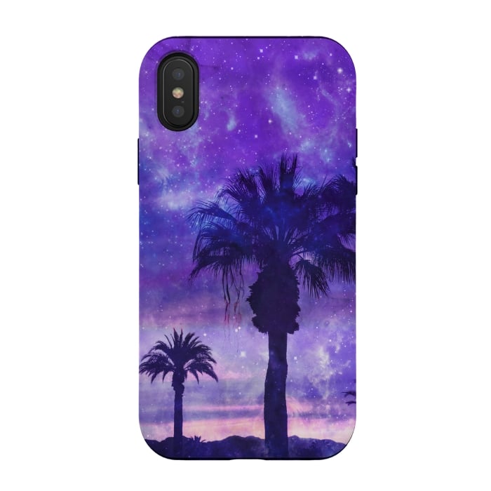 iPhone Xs / X StrongFit Tropical Night by Andrea Haase