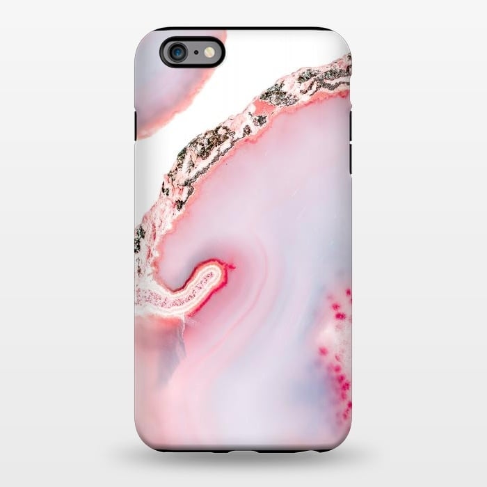 iPhone 6/6s plus StrongFit Pink Agate Slices by  Utart