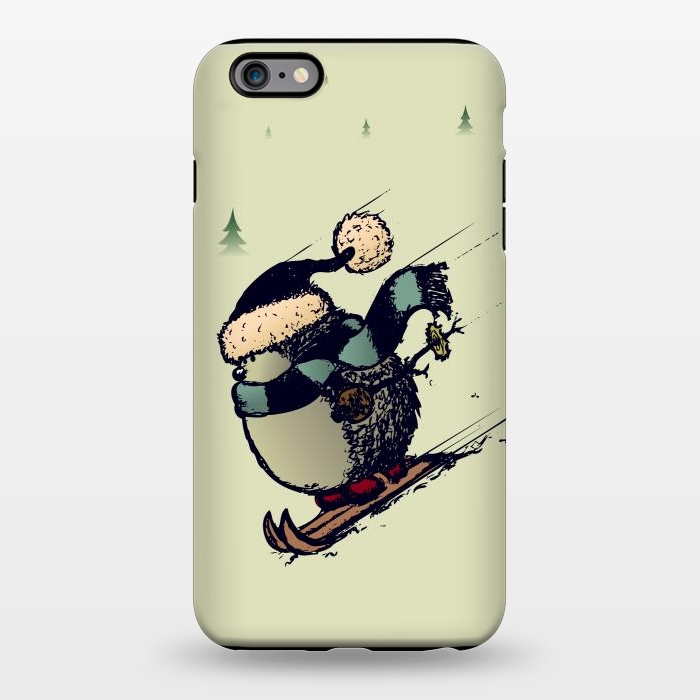iPhone 6/6s plus StrongFit Skier  by Mangulica