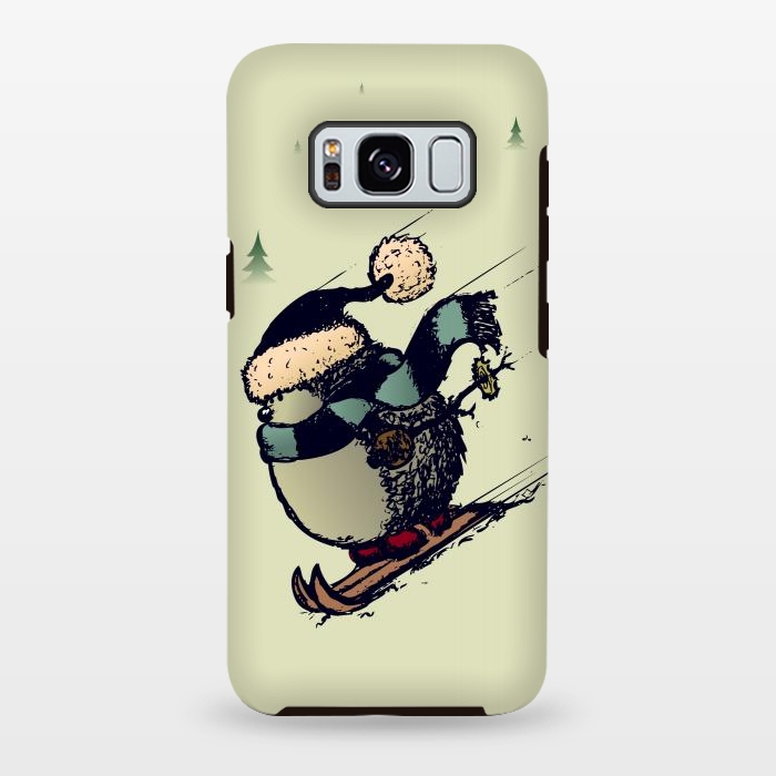 Galaxy S8 plus StrongFit Skier  by Mangulica