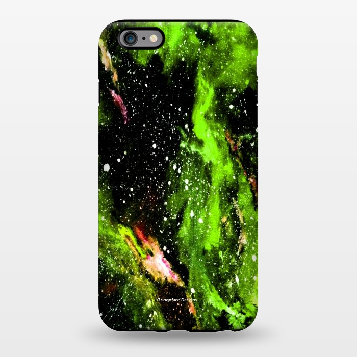 iPhone 6/6s plus StrongFit Green Galaxy by Gringoface Designs
