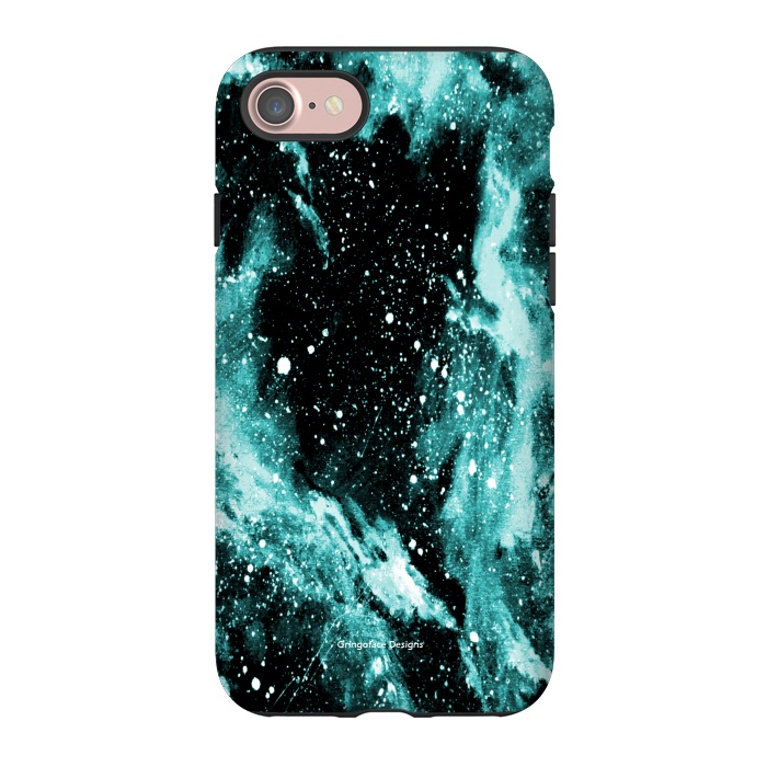 iPhone 7 StrongFit Iced Galaxy by Gringoface Designs