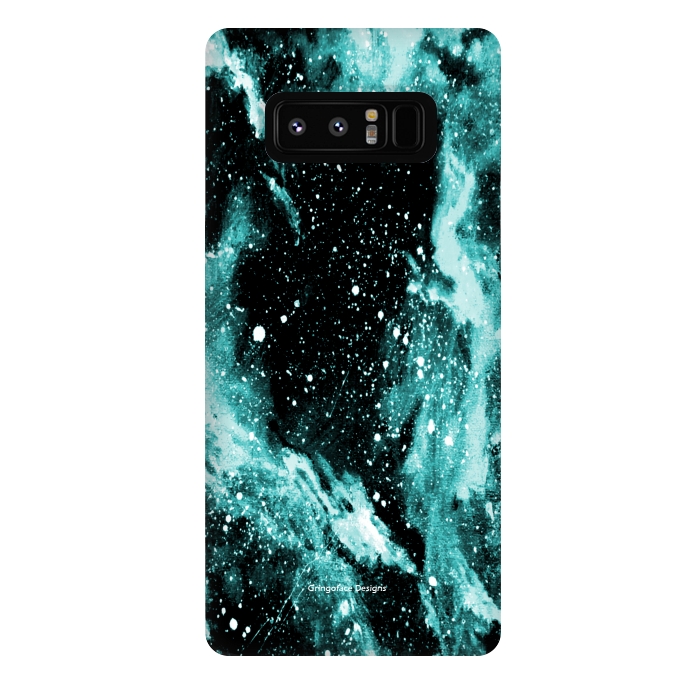Galaxy Note 8 StrongFit Iced Galaxy by Gringoface Designs