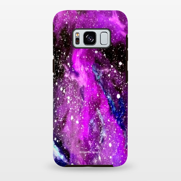 Galaxy S8 plus StrongFit Ultraviolet Galaxy by Gringoface Designs