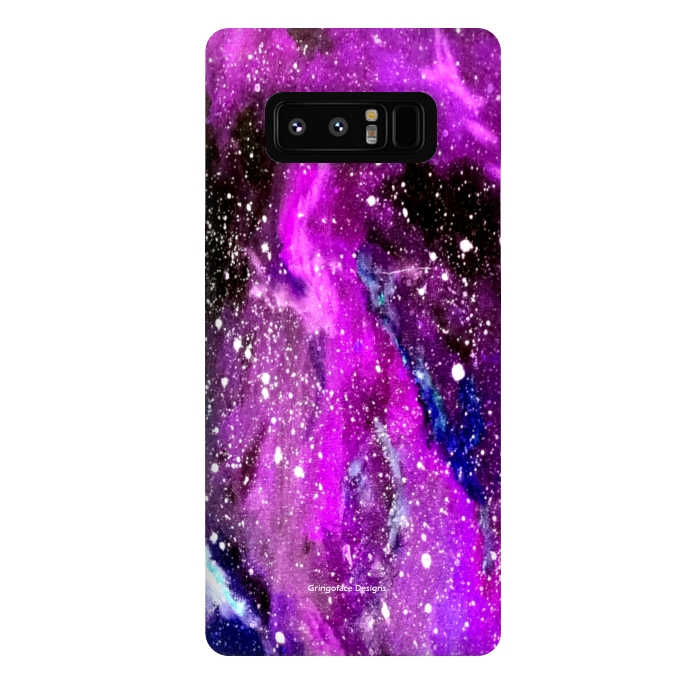 Galaxy Note 8 StrongFit Ultraviolet Galaxy by Gringoface Designs