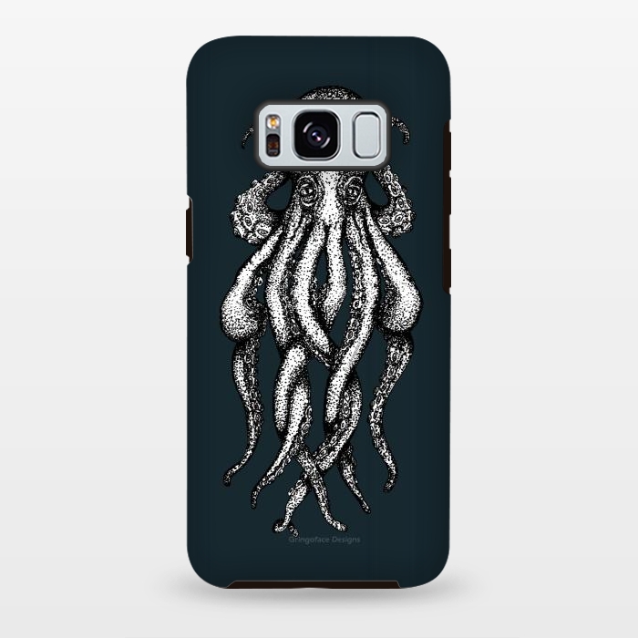 Galaxy S8 plus StrongFit Octopus 1 by Gringoface Designs
