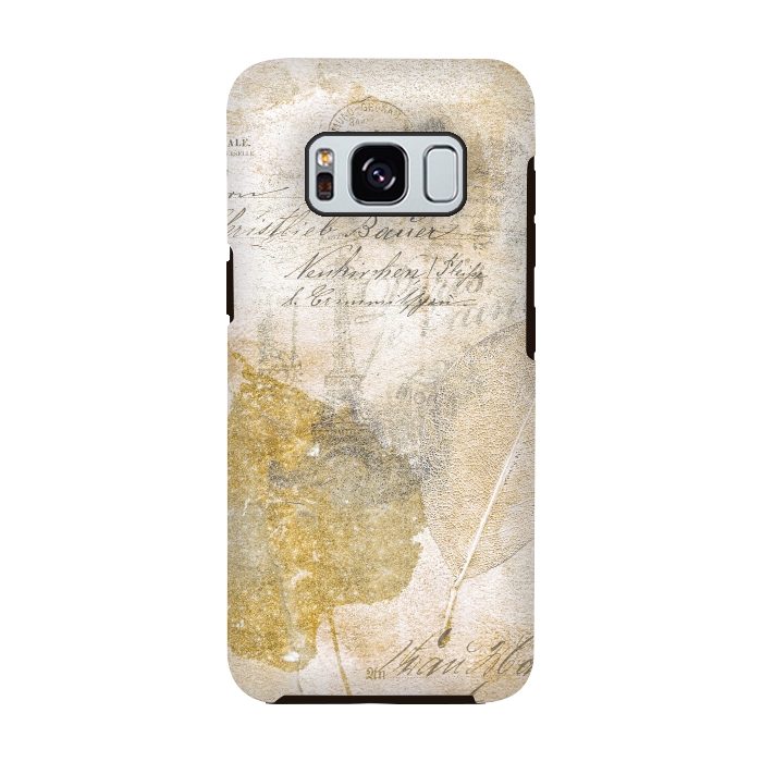 Galaxy S8 StrongFit Golden Memories by Andrea Haase