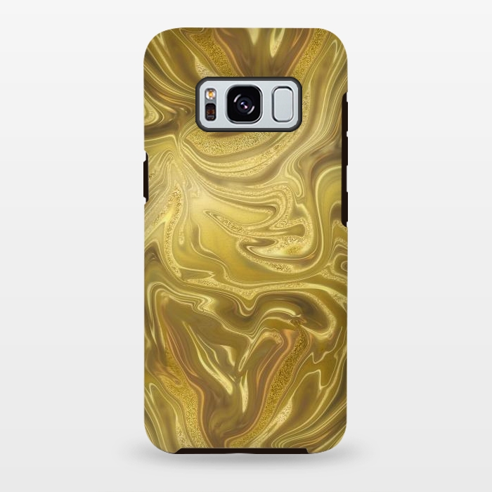 Galaxy S8 plus StrongFit Liquid Gold by Andrea Haase