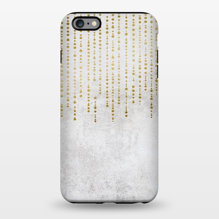 iPhone 6/6s plus StrongFit Golden Rhinestone Embellishment by Andrea Haase