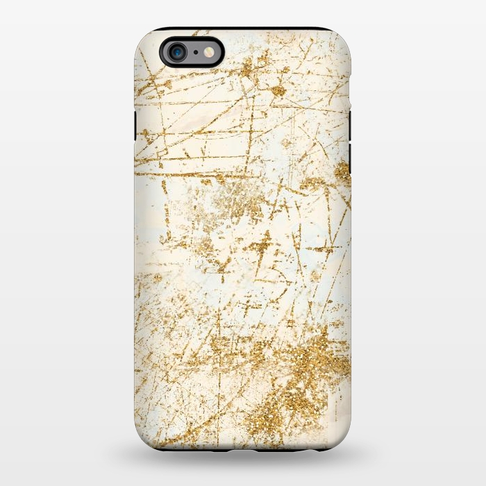 iPhone 6/6s plus StrongFit Golden Scratches by Andrea Haase