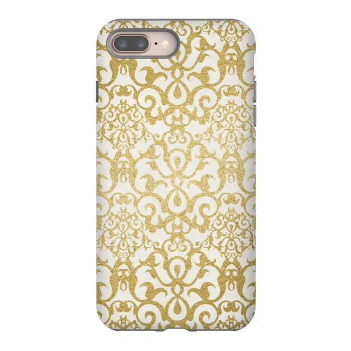 iPhone 7 plus StrongFit Golden Ornament Elegance by Andrea Haase