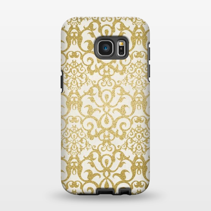 Galaxy S7 EDGE StrongFit Golden Ornament Elegance by Andrea Haase