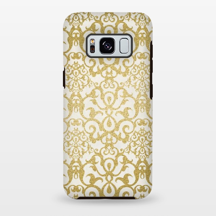 Galaxy S8 plus StrongFit Golden Ornament Elegance by Andrea Haase
