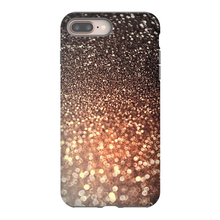 iPhone 7 plus StrongFit Cappuccino Glitter by  Utart