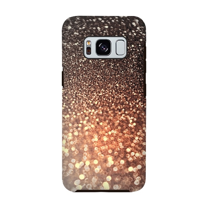 Galaxy S8 StrongFit Cappuccino Glitter by  Utart