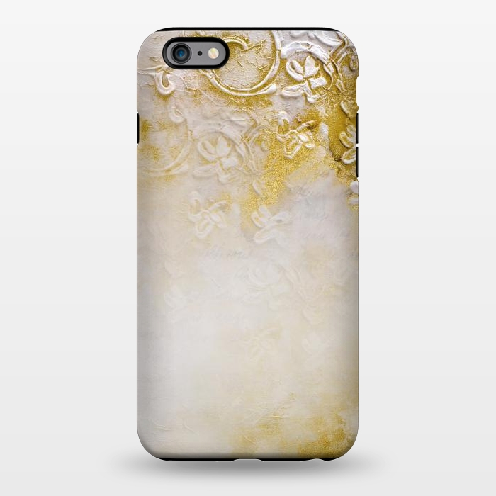 iPhone 6/6s plus StrongFit Artwork Golden Texture by Andrea Haase