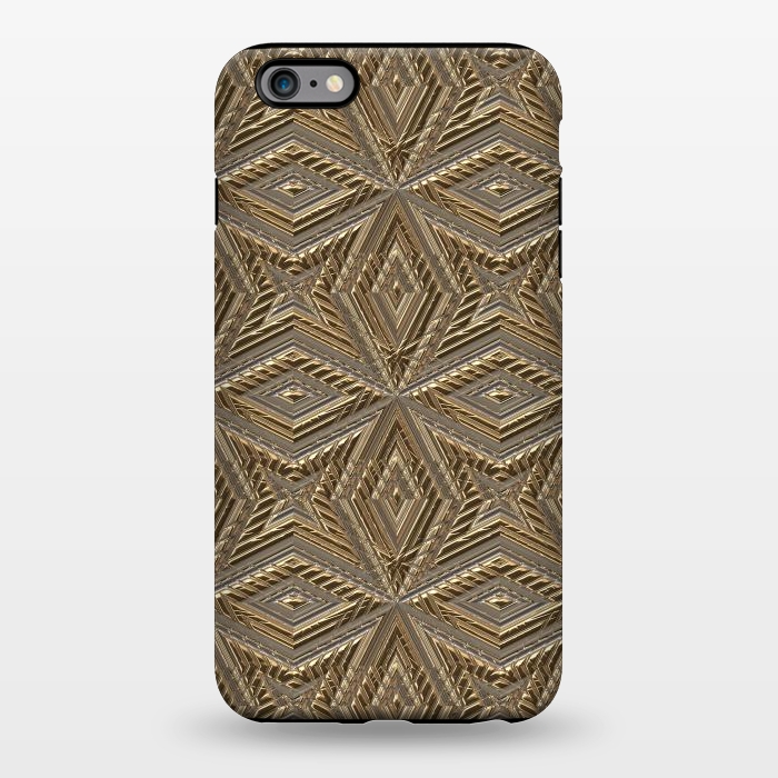 iPhone 6/6s plus StrongFit Golden Embossed Ornaments by Andrea Haase