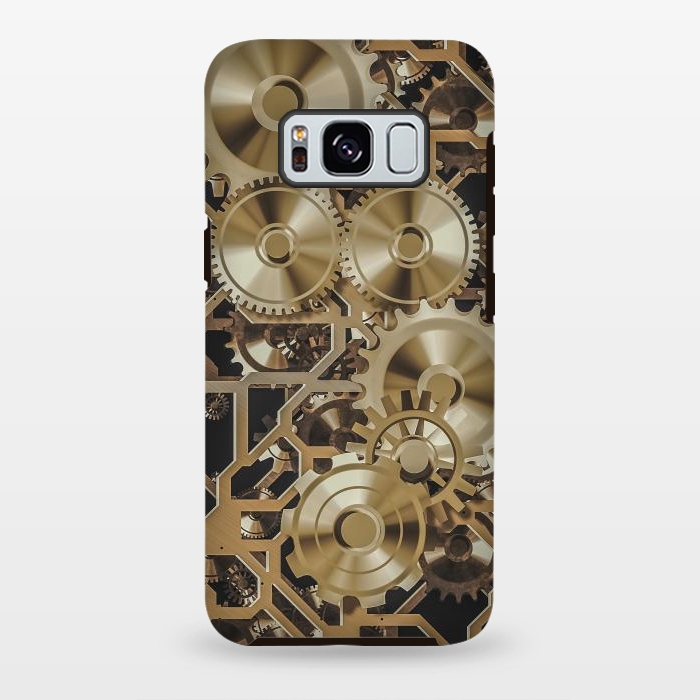 Galaxy S8 plus StrongFit Steampunk Gold by Andrea Haase