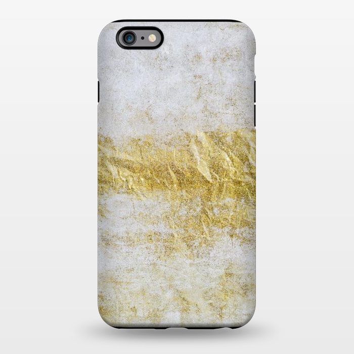 iPhone 6/6s plus StrongFit Concrete And Gold 2 by Andrea Haase