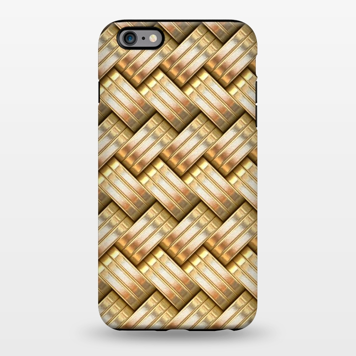 iPhone 6/6s plus StrongFit Golden Weave by Andrea Haase