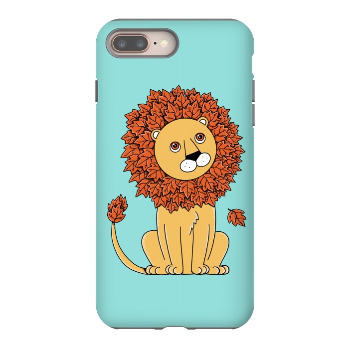 iPhone 7 plus StrongFit Lion by Coffee Man